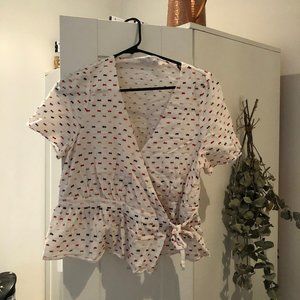 Madewell Wrap Top
